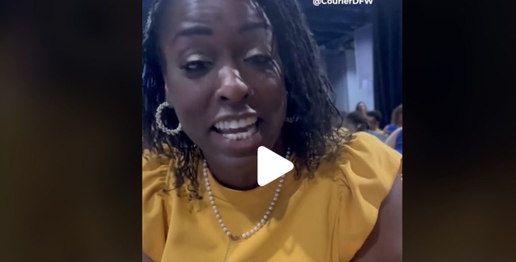 VIDEO: Texas voter is excited to vote for Kamala Harris